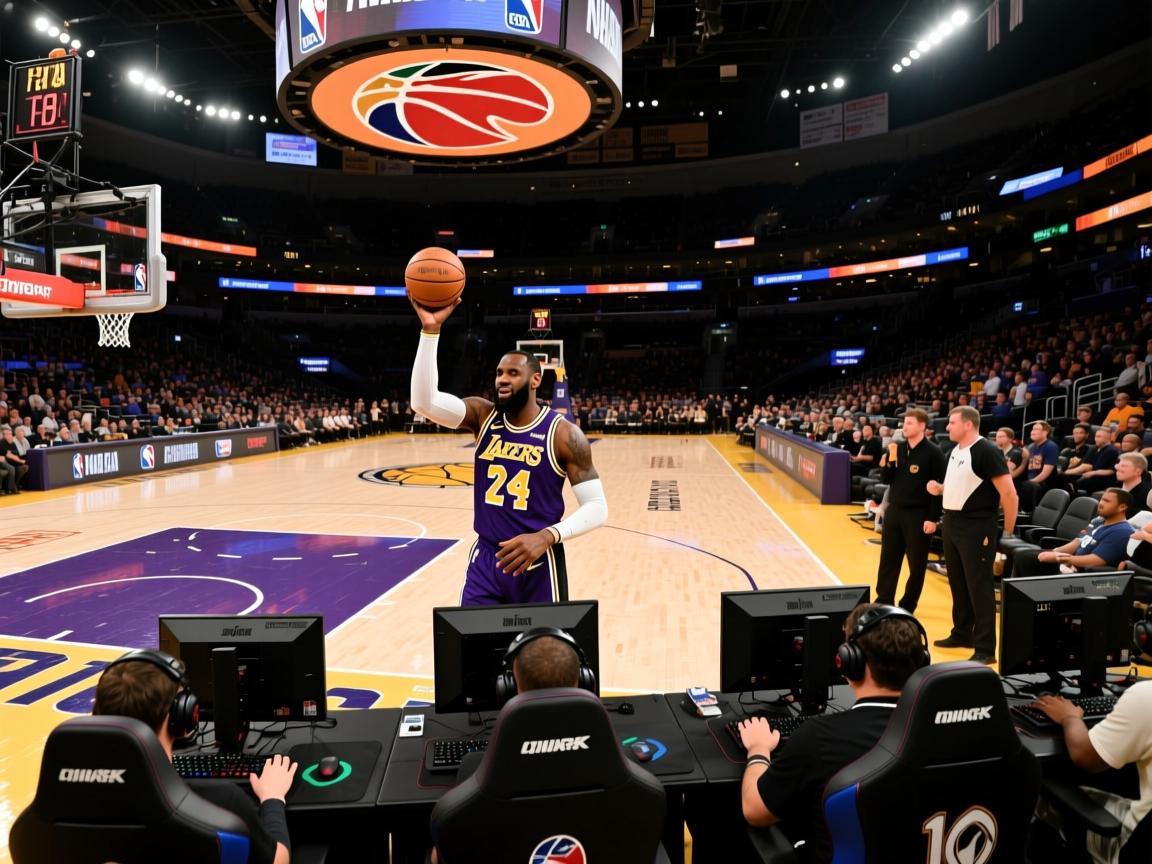 湖人赢球尼克斯,詹姆斯统御全场 第3张