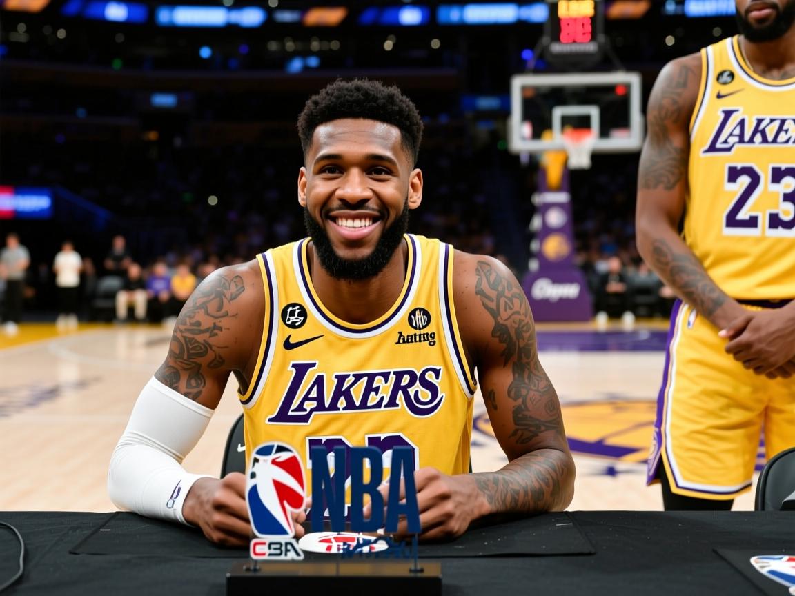 湖人正式宣布签下新秀小前锋