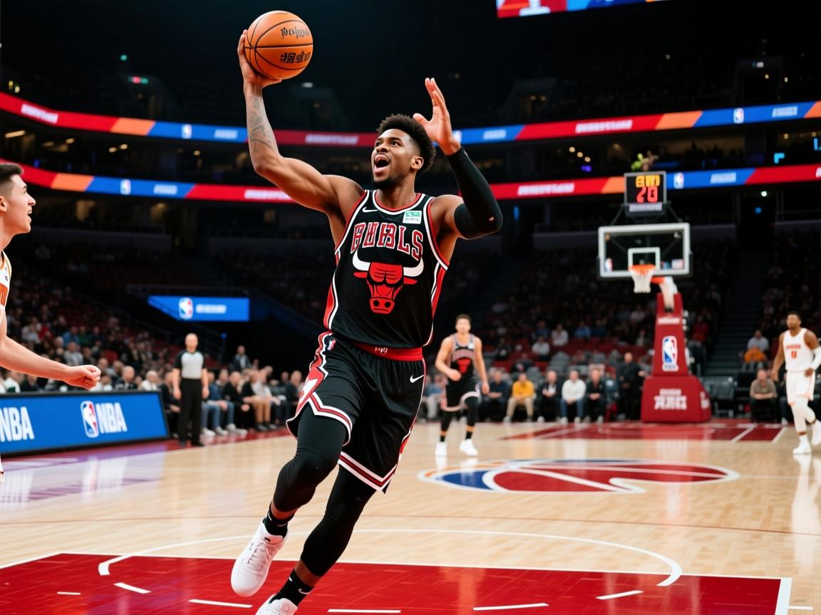 掘金大胜公牛,新秀约纳努有出色表现 第2张