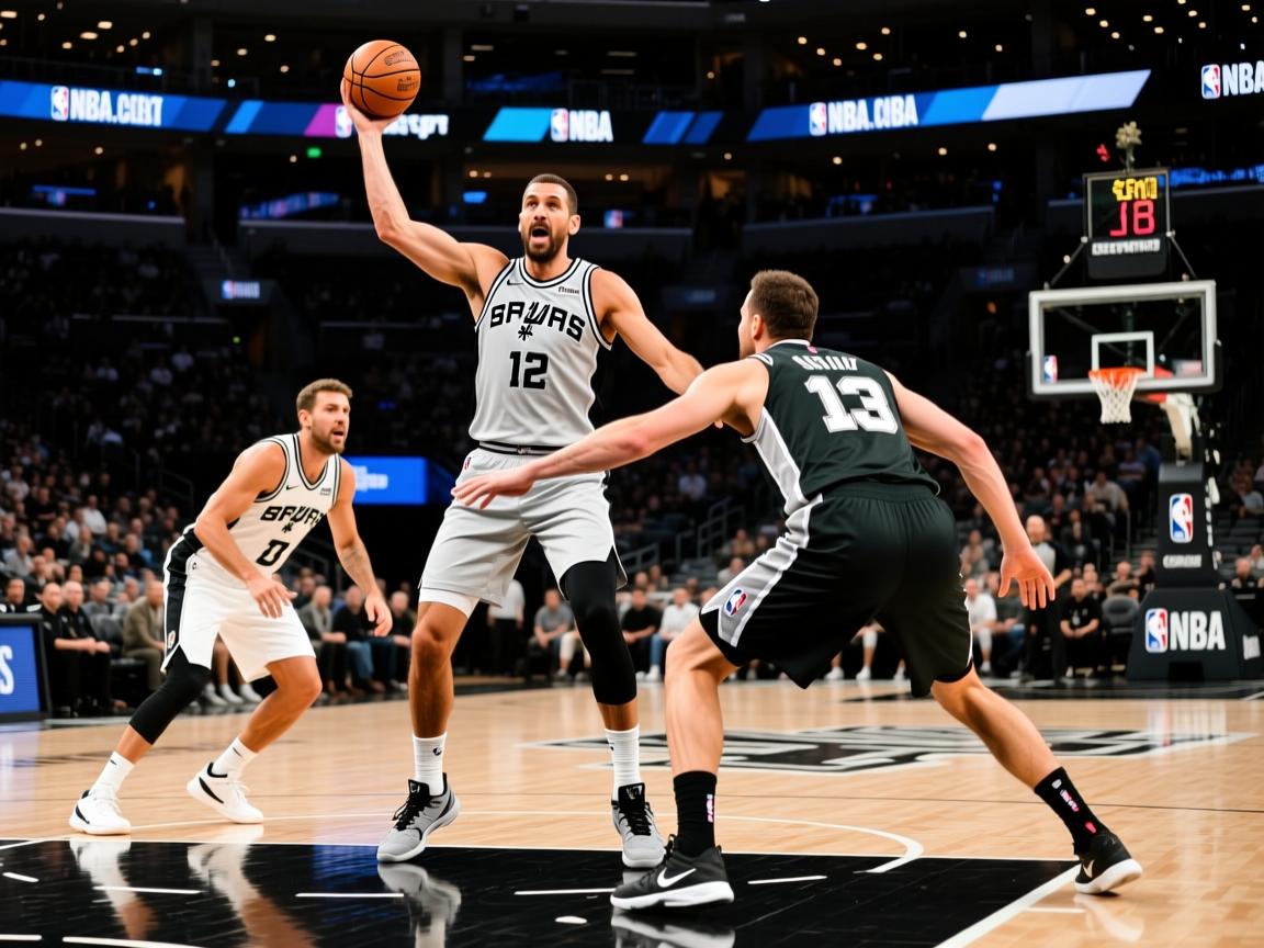 马刺击败爵士，老将吉诺比利助攻频频